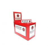 Ezee Red Cut Corner Regular Rolling Papers Box of 100’s