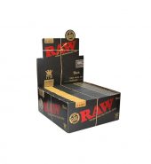 Raw Classic King Size Slim Black Rolling Papers 50’s