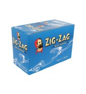 Zig-Zag Blue Regular Size Rolling Papers Box of 100’s