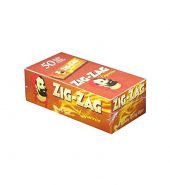 Zig-Zag Liquorice Regular Size Rolling Papers Box of 50’s