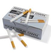 MAKE YOUR OWN Cigarette Tubes (5 Pks of 100 in a box)