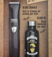 Wahl Men’s Beard Trimmer & Oil Cordless Grooming Set