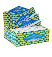 Highland Double Decadence King Size Rolling Papers & Tips Box of 24’s