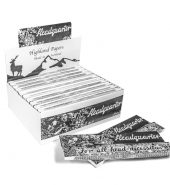 Highland Headquarters King Size Rolling Paper & Tips Box of 24’s