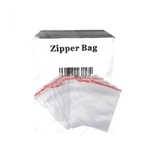 Zipper Branded 50mm x 60mm Clear Baggies