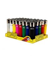 Clipper Solid Colour Refillable Classic Lighters – CP115UKH – 40’s