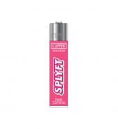 Clipper SPLYFT Pink Large Classic Refillable Lighter