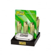 Clipper CMP11R Metal Flint Green Gradient Lighters – CM0S127UK Tray of 12pcs
