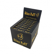Alien Puff Black & Gold 1 1-4 Size Pre-Rolled Cones – 72pcs