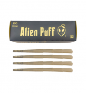 Alien Puff Black & Gold 1 1-4 Size Pre-Rolled Cones – 100pcs