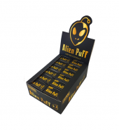 Alien Puff Black & Gold 5m Unbleached Brown Rolls – 24 rolls/Box