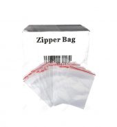 Zipper Branded 100mm x 100mm Clear Bags – 5 boxes