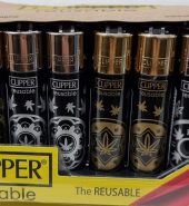 Clipper Assorted MONEY HEMP Flint Lighter 40pcs