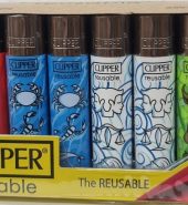 Clipper Assorted WILD HOROSCOPE Flint Lighters 40pcs