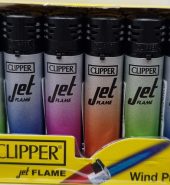 Clipper Assorted Gradient Jet Flame Lighters 24pcs