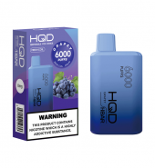HQD HBAR Disposable Vape Device 6000 Puffs 0mg